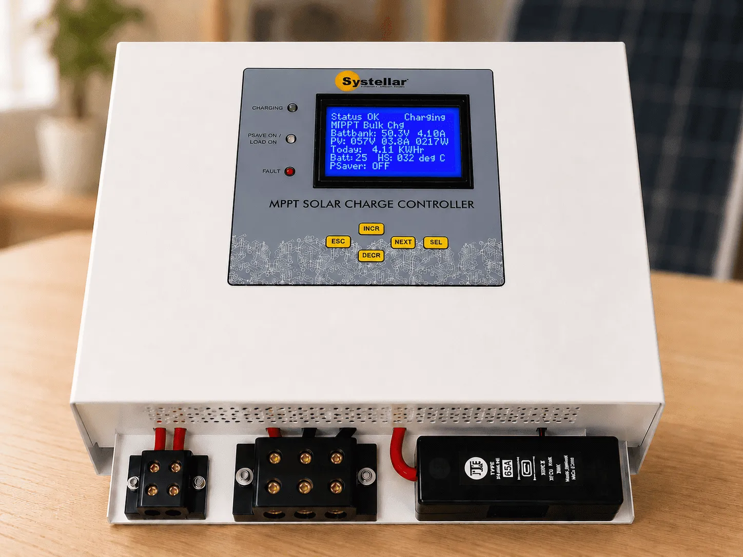 MPPT solar charge controller