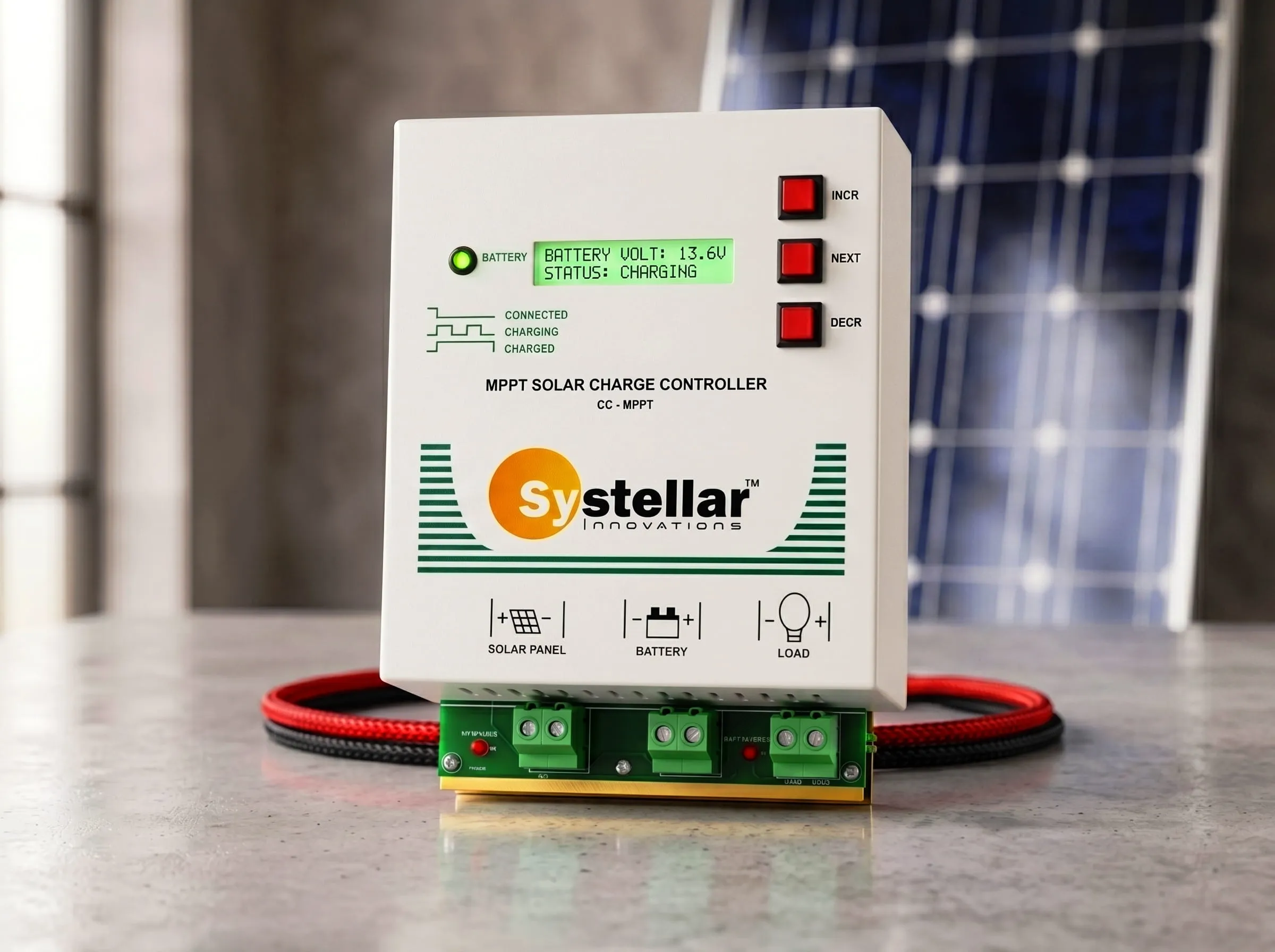CC-MPPT-Compact solar charge controller