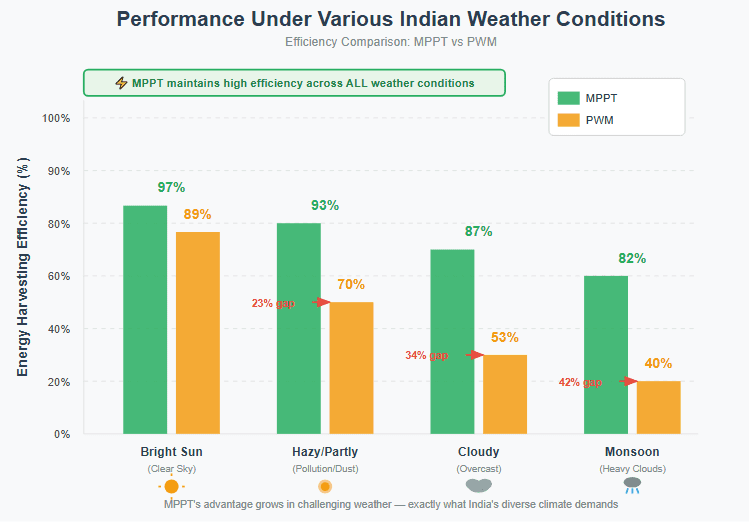 The Indian Climate Advantage - mppt charge controller